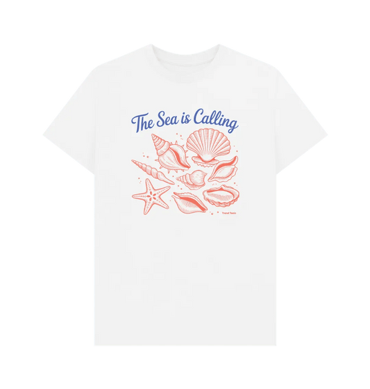 The sea is calling crew neck t-shirt - Trend Tonic