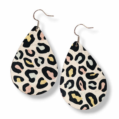 The Silver Go - To cork leather earring set - Trend Tonic