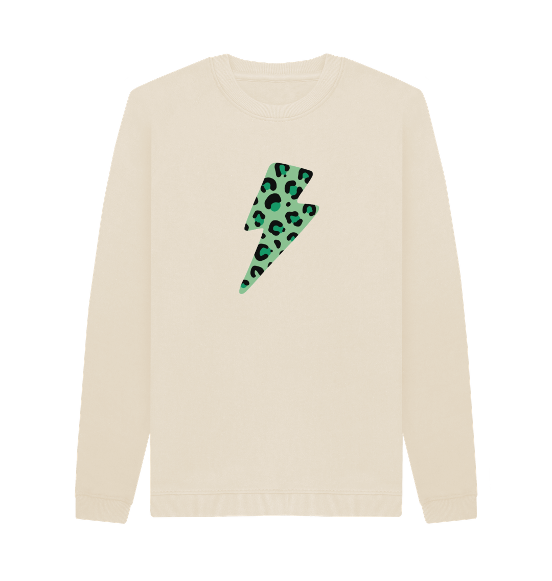 Oat Printed Sweater Front