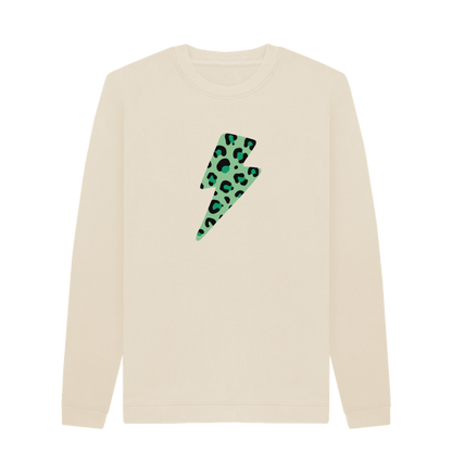 Oat Printed Sweater Front