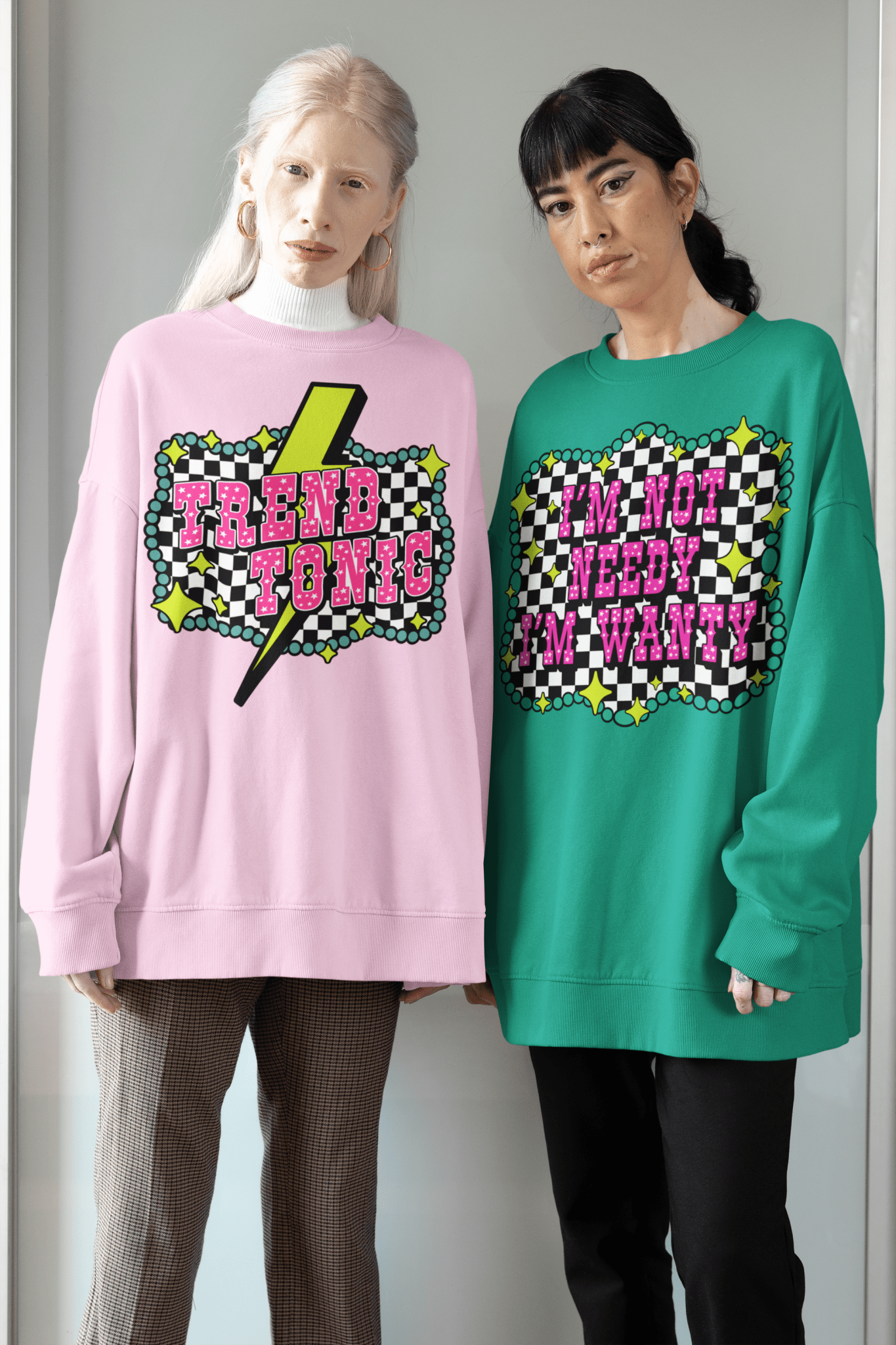 Trend Tonic Disco Cowgirl Sweatshirt - Trend Tonic