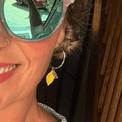 Twist hoop earrings - Trend Tonic
