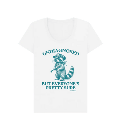 Undiagnosed but everyone's pretty sure scoop neck t-shirt - Trend Tonic