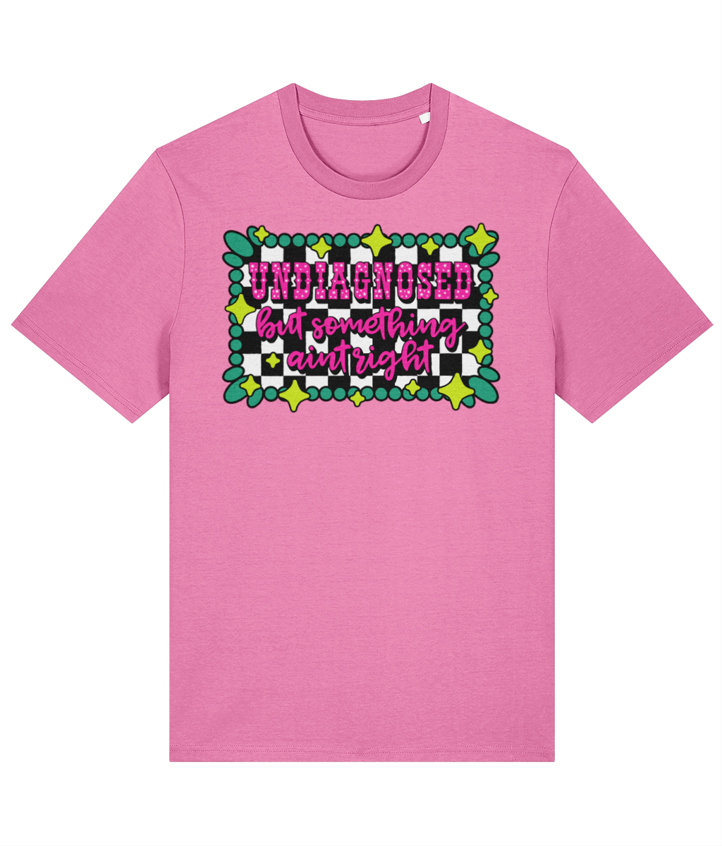 Undiagnosed but Something Aint Right crew neck t-shirt - Trend Tonic