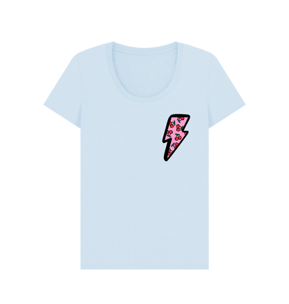 Very cherry scoop neck t-shirt - Trend Tonic