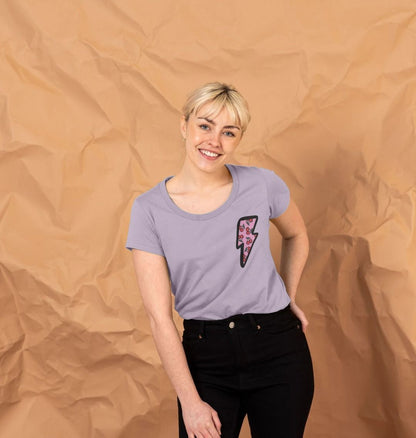 Very cherry scoop neck t-shirt - Trend Tonic