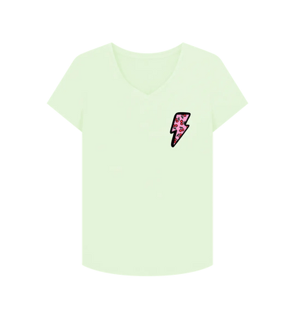 Very cherry v neck t-shirt - Trend Tonic
