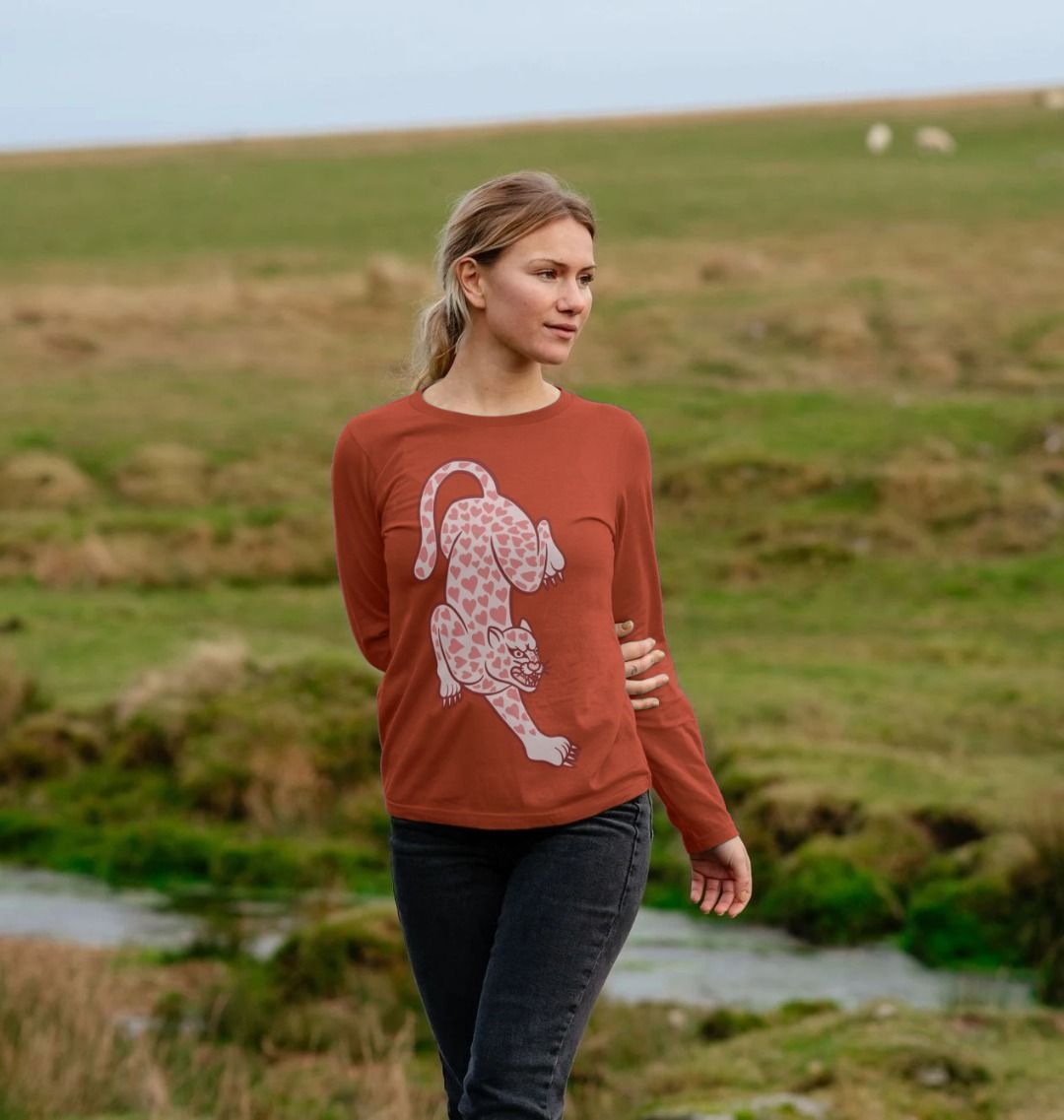 Wild at heart long sleeve t-shirt - Trend Tonic