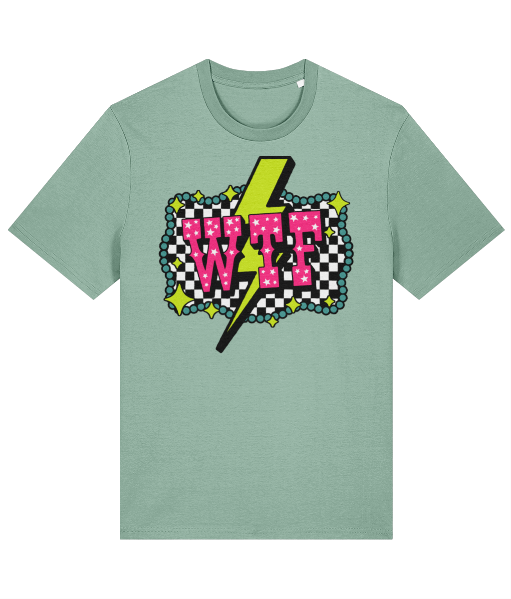 WTF crew neck T-shirt - Trend Tonic