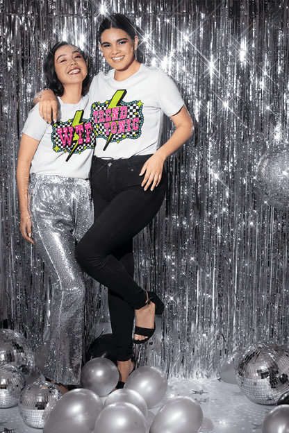 WTF crew neck T-shirt - Trend Tonic