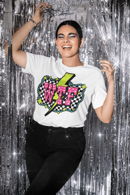 WTF crew neck T-shirt - Trend Tonic