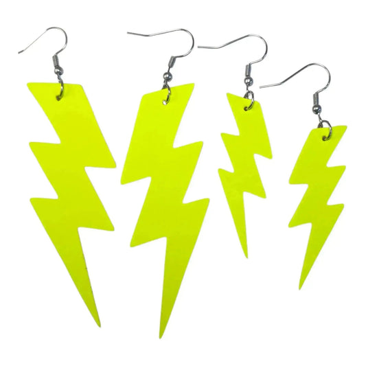Yellow neon triple bolts - Trend Tonic