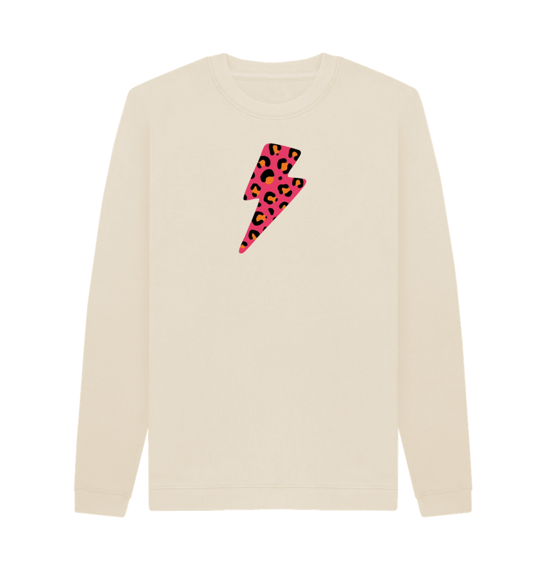 Oat Printed Sweater Front