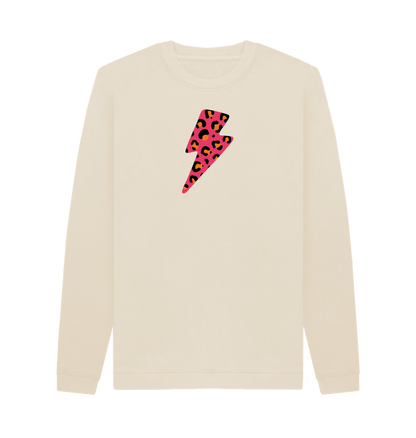 Oat Printed Sweater Front