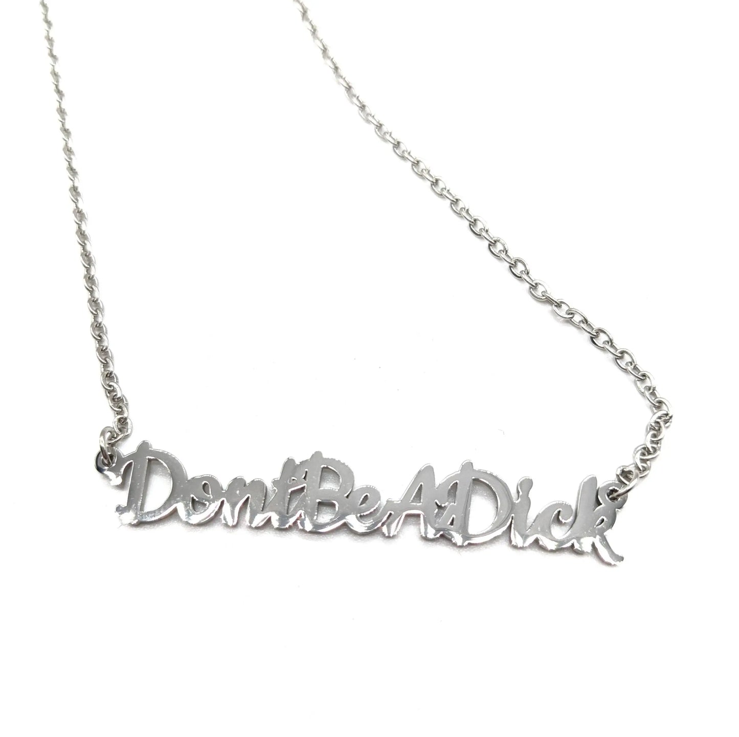 Don't be a dick necklace - Trend Tonic 