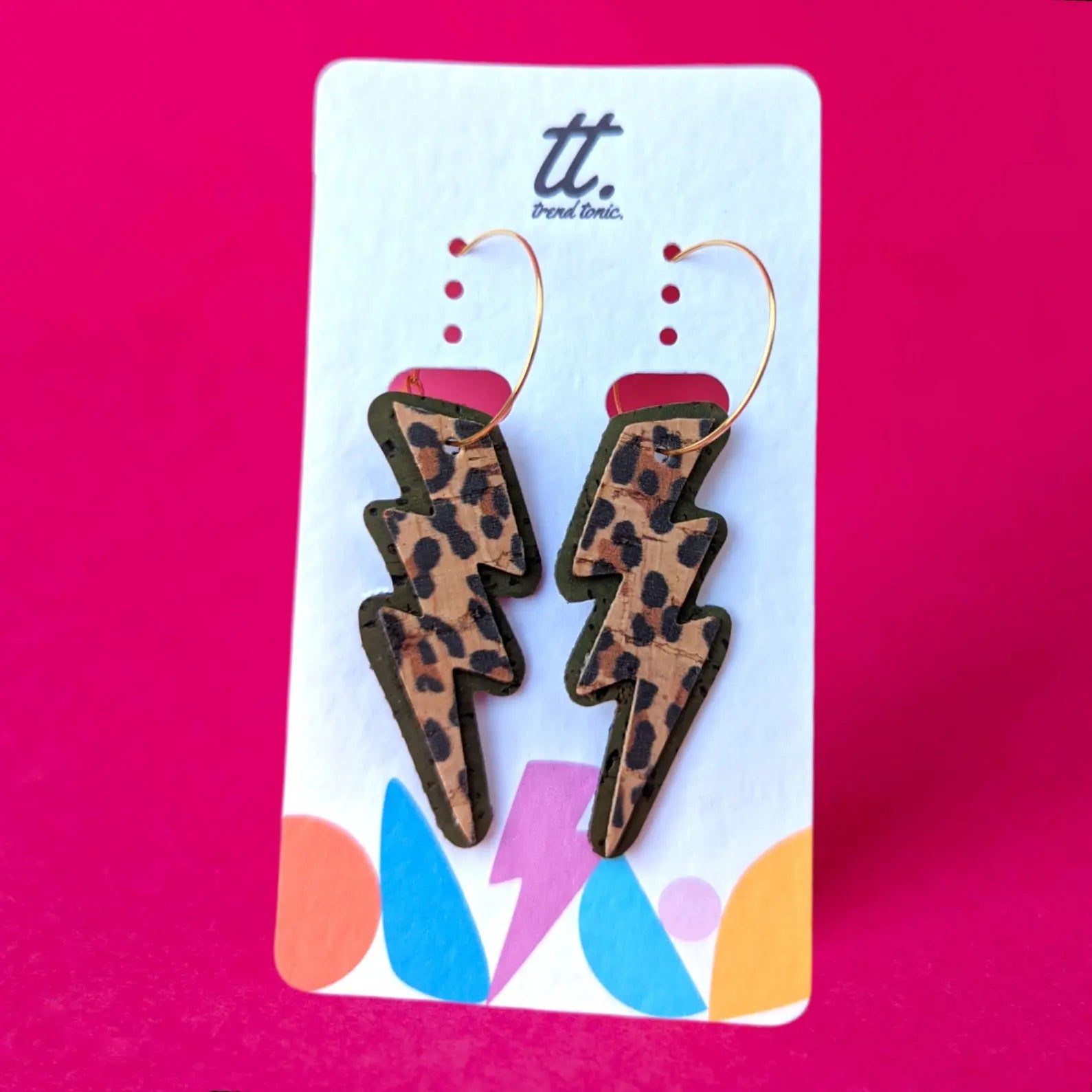 Autumn cork earring gift set - Trend Tonic 