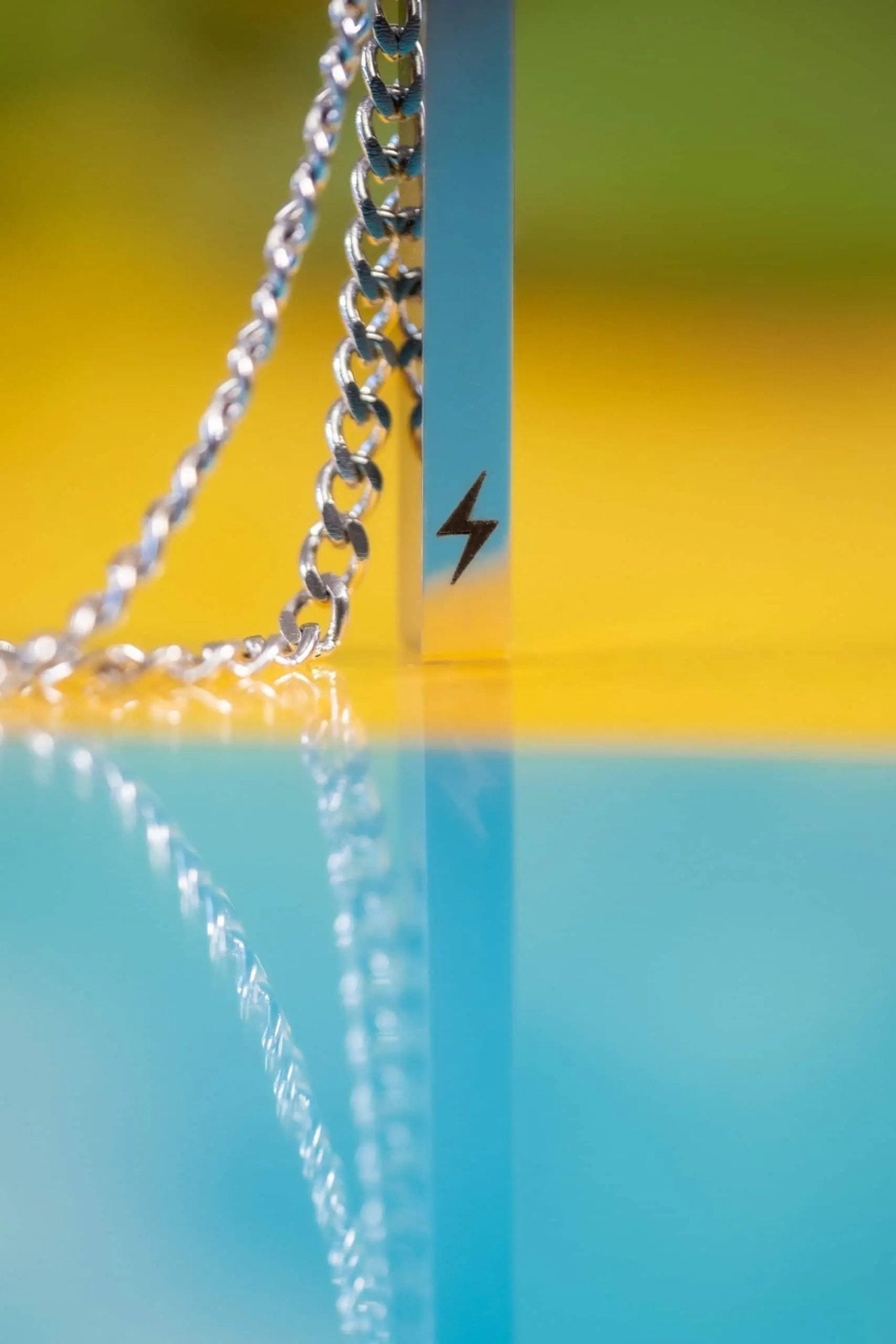 Custom Engraved Long Bar Necklace – 4 - Sided Personalisation - Trend Tonic