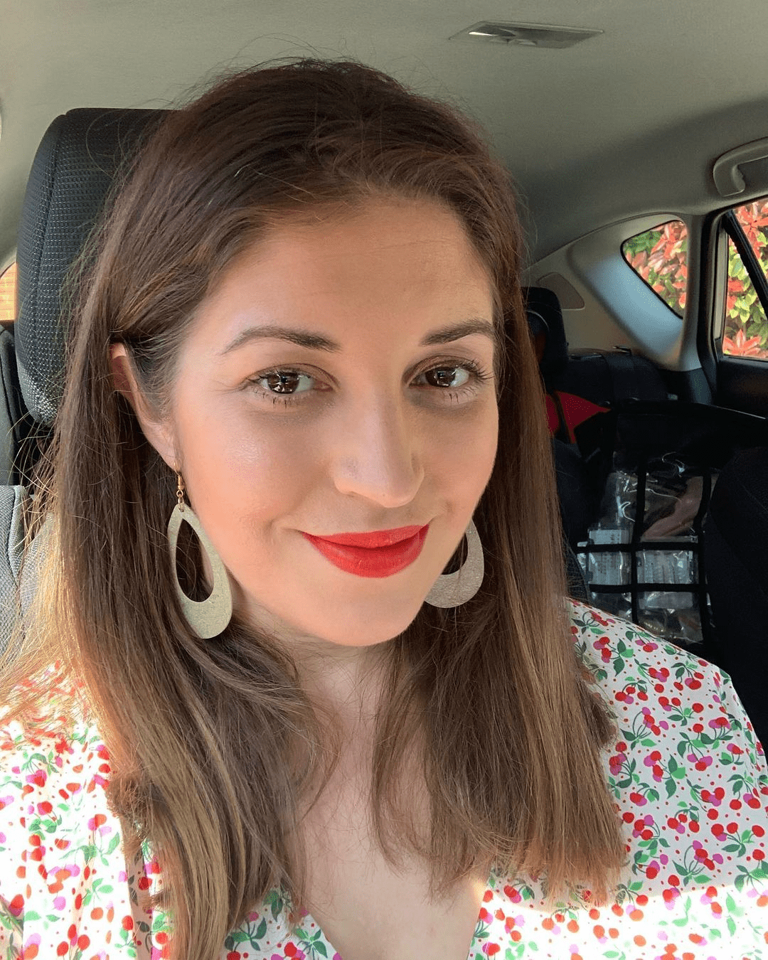 Silver cut out cork teardrop earrings - Trend Tonic